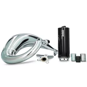   Voca Racing Cross Chromed 50/70ccm-es sportkipufogó (Beta RR Enduro / SM (> 2012),) (Fekete)