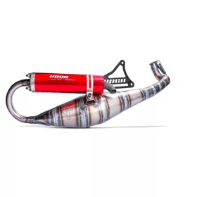   Voca Racing Road-Race 70ccm-es versenykipufogó (Fekvőhengeres Minarelli) (Piros)