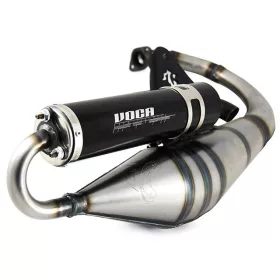   Voca Racing Sabotage V2 50/70ccm-es sportkipufogó (Állóhengeres Minarelli) (Fekete)