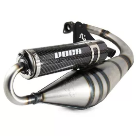   Voca Racing Sabotage V2 50/70ccm-es sportkipufogó (Állóhengeres Minarelli) (Karbon)