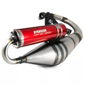   Voca Racing Sabotage V2 50/70ccm-es sportkipufogó (Állóhengeres Minarelli) (Piros)