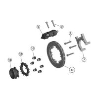 Hátsó fékrendszer RBS-V2